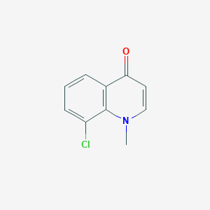molecular formula C10H8ClNO B11902460 8-Chloro-1-methylquinolin-4(1H)-one 