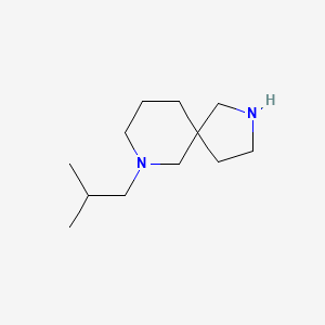 molecular formula C12H24N2 B11902481 7-Isobutyl-2,7-diazaspiro[4.5]decane 
