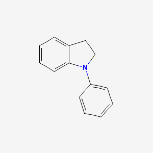molecular formula C14H13N B11902513 1-Phenyl-2,3-dihydro-1H-indole CAS No. 25083-11-8