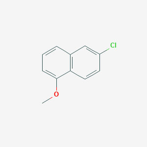 molecular formula C11H9ClO B11902683 6-Chloro-1-methoxynaphthalene 