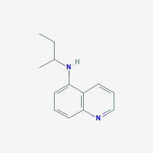 molecular formula C13H16N2 B11902728 N-(butan-2-yl)quinolin-5-amine 