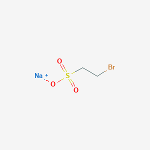 molecular formula C2H5BrNaO3S+ B119035 2-溴乙磺酸钠 CAS No. 4263-52-9