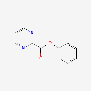 molecular formula C11H8N2O2 B11903600 Phenyl pyrimidine-2-carboxylate 