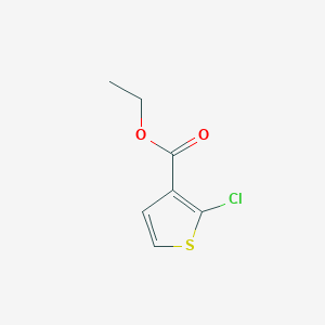 molecular formula C7H7ClO2S B11903632 Ethyl 2-chlorothiophene-3-carboxylate 