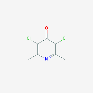 molecular formula C7H7Cl2NO B11903735 3,5-Dichloro-2,6-dimethylpyridin-4(3H)-one 