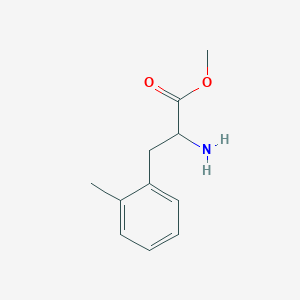 molecular formula C11H15NO2 B11903748 Methyl 2-amino-3-(2-methylphenyl)propanoate 