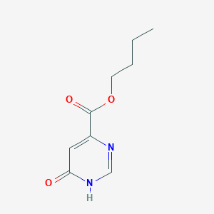 molecular formula C9H12N2O3 B11903896 Butyl 6-oxo-1,6-dihydropyrimidine-4-carboxylate CAS No. 1244019-85-9