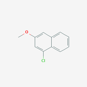 molecular formula C11H9ClO B11904114 1-Chloro-3-methoxynaphthalene CAS No. 94321-35-4