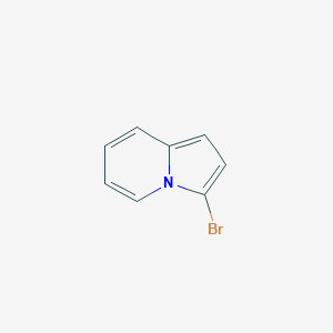 molecular formula C8H6BrN B11904875 3-Bromoindolizine 