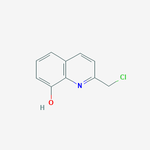 molecular formula C10H8ClNO B11905113 2-(Chloromethyl)quinolin-8-ol CAS No. 133284-82-9