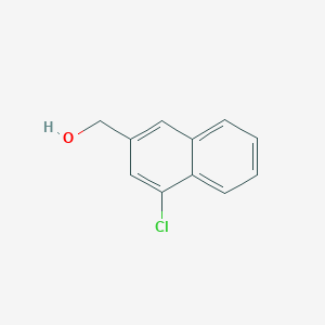 molecular formula C11H9ClO B11905126 (4-Chloronaphthalen-2-yl)methanol 