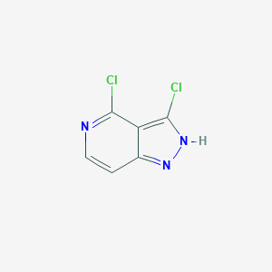 molecular formula C6H3Cl2N3 B11905227 3,4-Dichloro-1H-pyrazolo[4,3-c]pyridine 