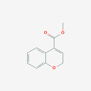 molecular formula C11H10O3 B11905437 methyl 2H-chromene-4-carboxylate CAS No. 519157-15-4
