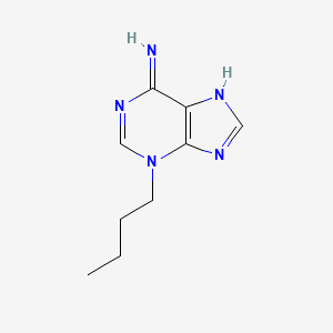 molecular formula C9H13N5 B11905524 3-Butyladenine CAS No. 76412-61-8