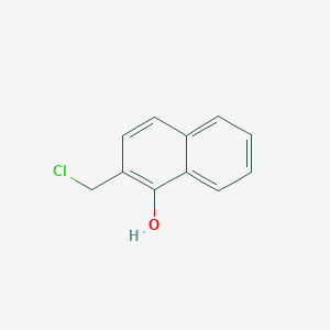 molecular formula C11H9ClO B11905771 2-(Chloromethyl)-1-hydroxynaphthalene 