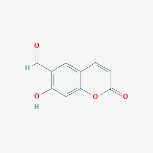 molecular formula C10H6O4 B11905813 6-Formylumbelliferone CAS No. 881-61-8
