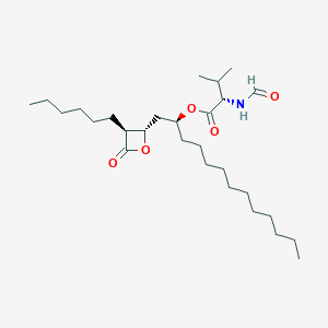 molecular formula C28H51NO5 B119060 L-Valine Orlistat CAS No. 1243107-50-7