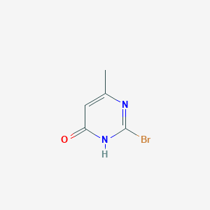 molecular formula C5H5BrN2O B11906068 2-Bromo-6-methylpyrimidin-4(3H)-one CAS No. 252566-49-7