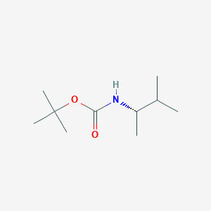 molecular formula C10H21NO2 B11906350 (S)-tert-Butyl (3-methylbutan-2-yl)carbamate 