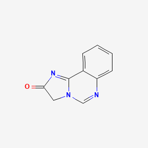 molecular formula C10H7N3O B11906510 Imidazo[1,2-c]quinazolin-2(3H)-one CAS No. 60045-53-6