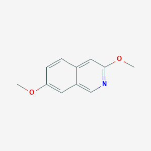 molecular formula C11H11NO2 B11906672 3,7-Dimethoxyisoquinoline 