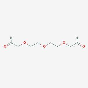 molecular formula C8H14O5 B11906806 Cho-C-peg2-C-cho 