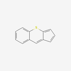 molecular formula C12H8S B11906936 Cyclopenta[B]thiochromene CAS No. 269-02-3