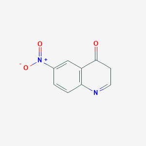 molecular formula C9H6N2O3 B11907055 6-Nitroquinolin-4(3h)-one 