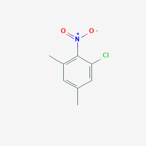 molecular formula C8H8ClNO2 B11907106 1-Chloro-3,5-dimethyl-2-nitrobenzene 