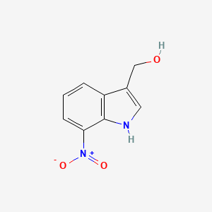 molecular formula C9H8N2O3 B11907150 (7-Nitro-1h-indol-3-yl)methanol 