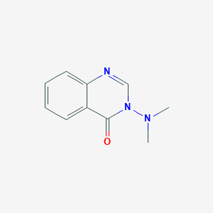 molecular formula C10H11N3O B11907185 3-(Dimethylamino)quinazolin-4(3H)-one CAS No. 5958-17-8