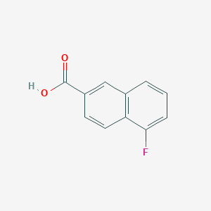 molecular formula C11H7FO2 B11907204 5-Fluoro-2-naphthoic acid 