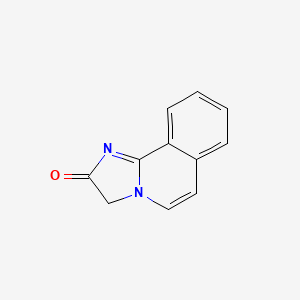 molecular formula C11H8N2O B11907263 Imidazo[2,1-a]isoquinolin-2(3H)-one CAS No. 62471-86-7