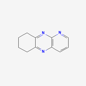 molecular formula C11H11N3 B11907392 6,7,8,9-Tetrahydropyrido[2,3-b]quinoxaline 