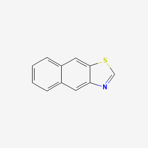 molecular formula C11H7NS B11907443 Naphtho[2,3-d]thiazole CAS No. 269-24-9