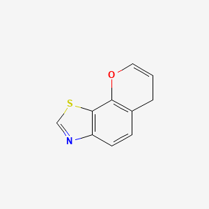 molecular formula C10H7NOS B11907509 6H-Pyrano[3,2-g][1,3]benzothiazole CAS No. 29152-22-5