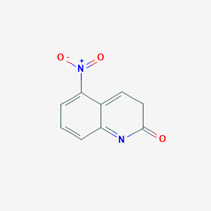 molecular formula C9H6N2O3 B11907547 5-nitroquinolin-2(3H)-one 