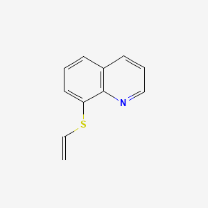 molecular formula C11H9NS B11907856 8-(Vinylthio)quinoline CAS No. 59195-20-9