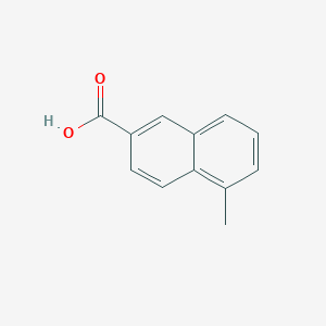 molecular formula C12H10O2 B11907870 1-Methylnaphthalene-6-carboxylic acid 
