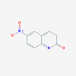 molecular formula C9H6N2O3 B11907949 6-nitroquinolin-2(3H)-one 