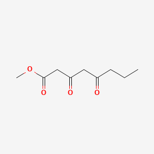 molecular formula C9H14O4 B11908044 Methyl 3,5-dioxooctanoate CAS No. 36568-09-9