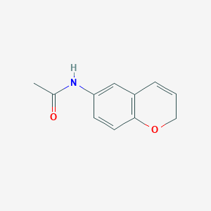 molecular formula C11H11NO2 B11908131 N-(2H-Chromen-6-yl)acetamide 
