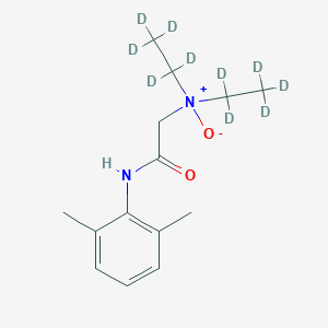 molecular formula C14H22N2O2 B119082 Lidocaine-d10 N-Oxide CAS No. 851528-10-4