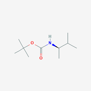 molecular formula C10H21NO2 B11908333 (R)-tert-Butyl (3-methylbutan-2-yl)carbamate CAS No. 293305-73-4