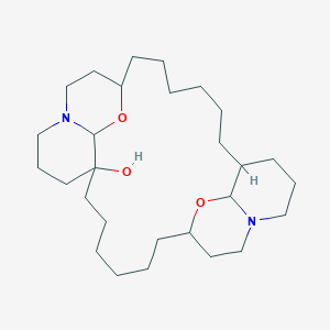 molecular formula C28H50N2O3 B119086 Demethylxestospongine B CAS No. 144789-03-7