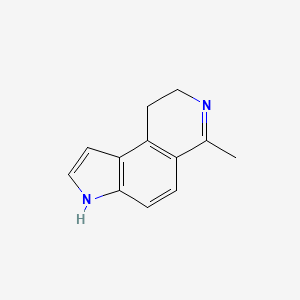 molecular formula C12H12N2 B11908614 6-methyl-8,9-dihydro-3H-pyrrolo[3,2-f]isoquinoline CAS No. 58491-35-3