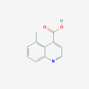 molecular formula C11H9NO2 B11908735 5-Methylquinoline-4-carboxylic acid 