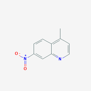 molecular formula C10H8N2O2 B11908754 4-Methyl-7-nitroquinoline 