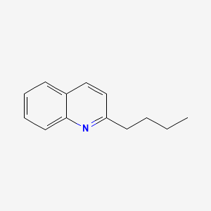 molecular formula C13H15N B11908802 2-Butylquinoline CAS No. 7661-39-4