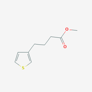 molecular formula C9H12O2S B11908857 Methyl 4-(thiophen-3-yl)butanoate CAS No. 122417-23-6